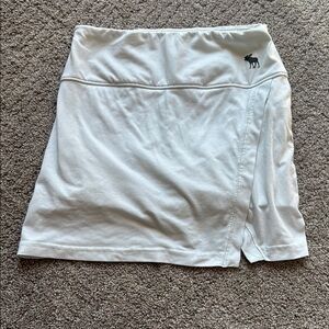 White Skirt with Logo